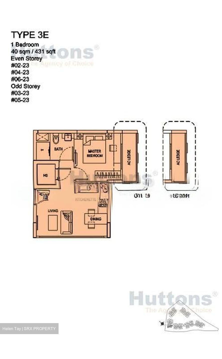 The Hillford (D21), Apartment #542711171